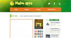 Desktop Screenshot of melonapps.org